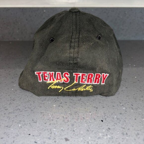 Vintage NASCAR Texas Terry Labonte #5 Black L/XL Cap Hat Chase Authentics - Picture 4 of 6